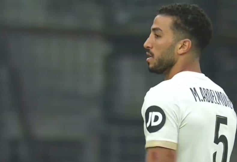 نيس الفرنسي يحسم الجدل بشأن إصابة محمد عبد المنعم بـ الرباط الصليبي