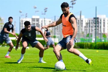 مران الزمالك | تدريبات بدنية.. وفقرة فنية لخماسي الفريق استعدادًا لـ المصري