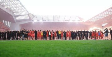 لاعب ليفربول يواجه خطر العقوبة بسبب احتفاله في مباراة توتنهام