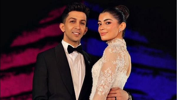 حفل زفاف ليلى أحمد زاهر وهشام جمال.. أول صور من الحفل
