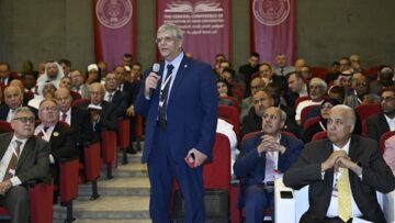 رئيس الجامعة المصرية اليابانية يشارك في المؤتمر العام لاتحاد الجامعات العربية بالكويت