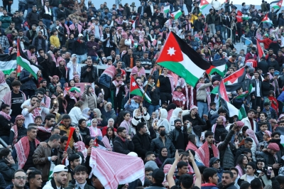 استقبال تاريخي لمنتخب ‘النشامى’ بعمان