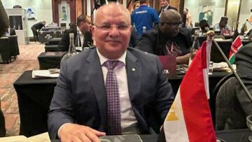 محمد محمود يفوز بمنصب السكرتير العام الأول للاتحاد الإفريقي للمصارعة