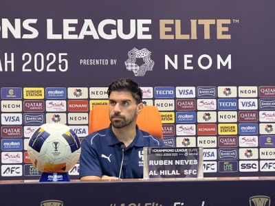 نيفيز: هدفنا إسعاد جماهير الهلال بالتتويج الآسيوي