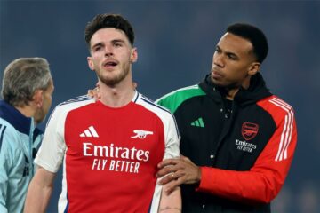 ديكلان رايس: لاعب باريس سان جيرمان كان مذهلاً.. وكان بإمكاننا تسجيل المزيد