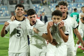 ترتيب مجموعة مصر في كأس أمم إفريقيا للشباب (مباشر)