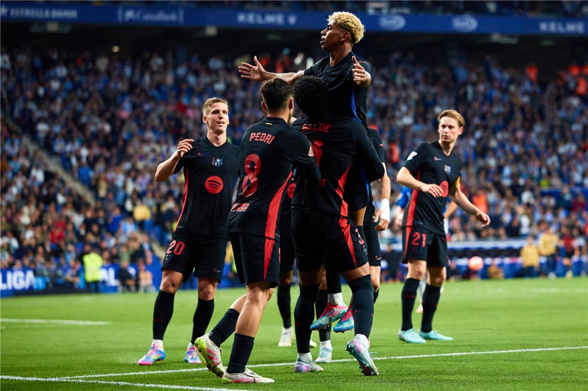 رجل مباراة برشلونة وإسبانيول في الدوري الإسباني