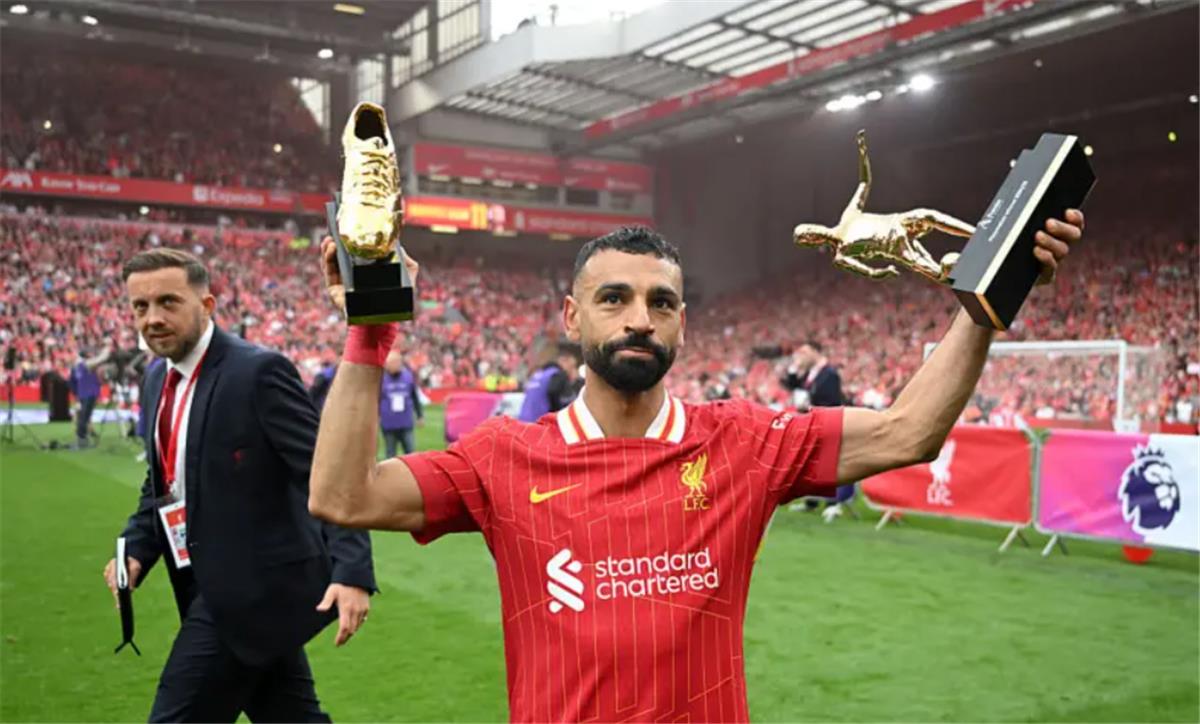 للمرىة الرابعة.. محمد صلاح يفوز بجائزة هداف الدوري الإنجليزي 2024-2025
