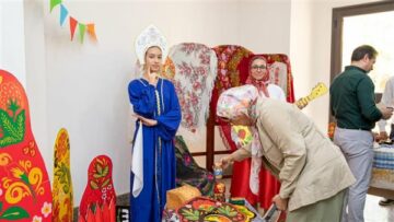 اليوم الثقافي الروسي في جامعة الملك سلمان الدولية.