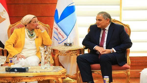 شراكة بيئية وبحثية نحو تنمية مستدامة بين جامعة كفر الشيخ والبيئة