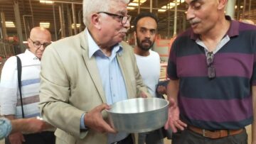 غرفة الصناعات الهندسية تنظم جولة ميدانية لعدد من المصانع بمنطقة كوم أبوراضي