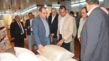 مصر للغزل والنسيج بالمحلة الكبرى تستقبل وزير زراعة مدغشقر لبحث فرص التعاون المشترك