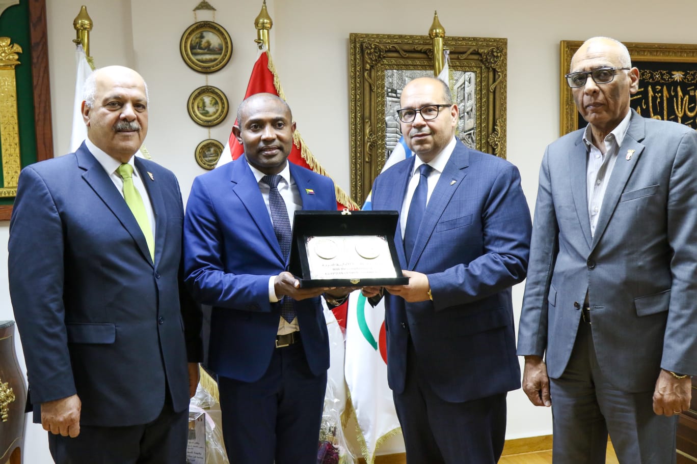 ياسر إدريس يستقبل وزير خارجية جزر القمر لبحث التعاون – مصر سبورت