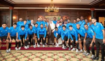 أمير تبوك يستقبل نادي نيوم بعد التتويج بدوري يلو